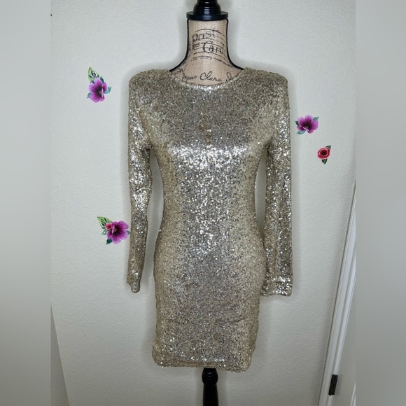 Here comes the sun Dresses & Skirts - Here comes the sun Sequins Cocktail Dress